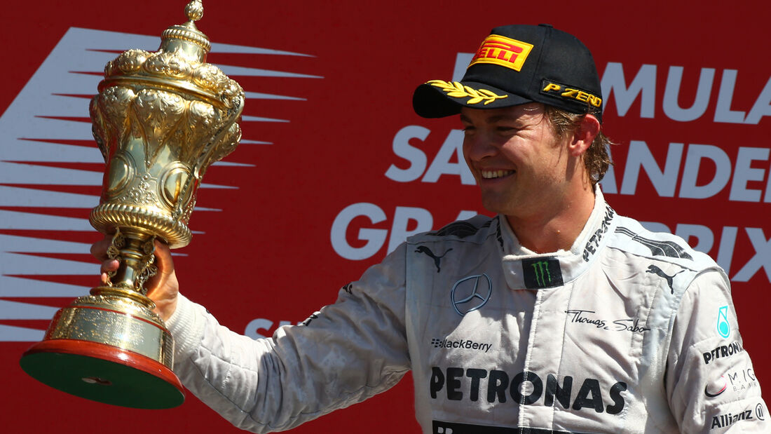 Nico Rosberg GP England 2013