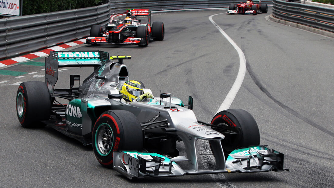 Nico Rosberg GP Monaco 2012