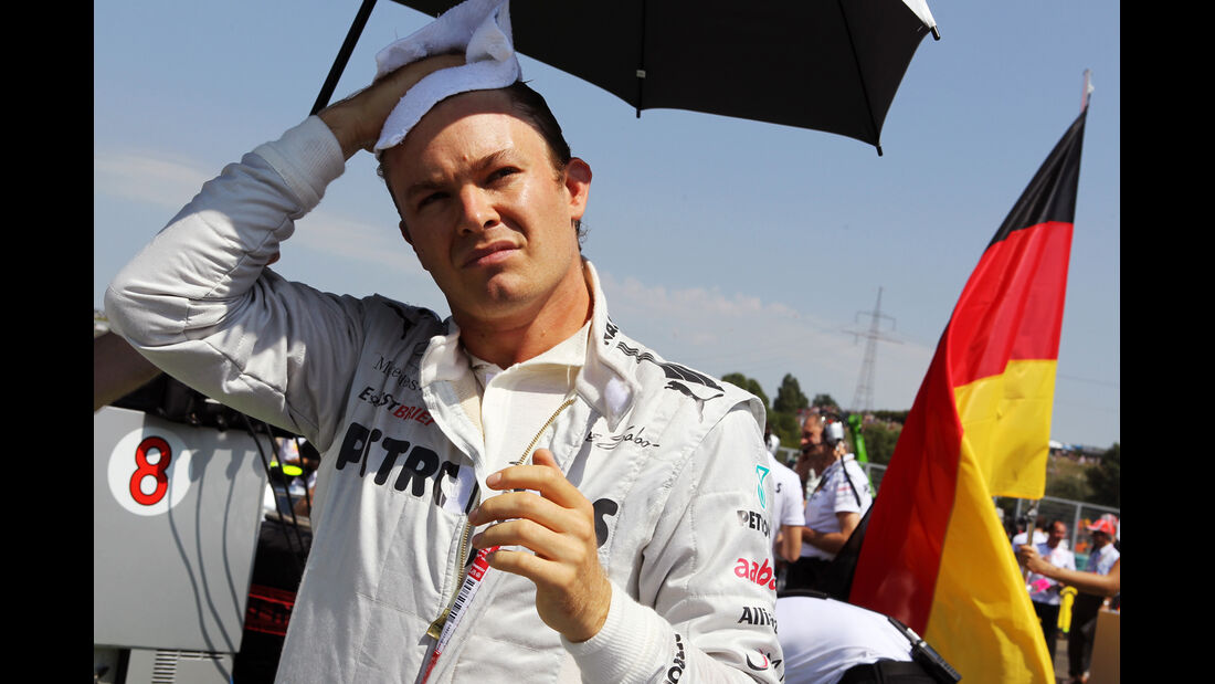 Nico Rosberg GP Ungarn 2012