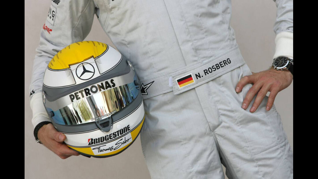 Nico Rosberg Helm