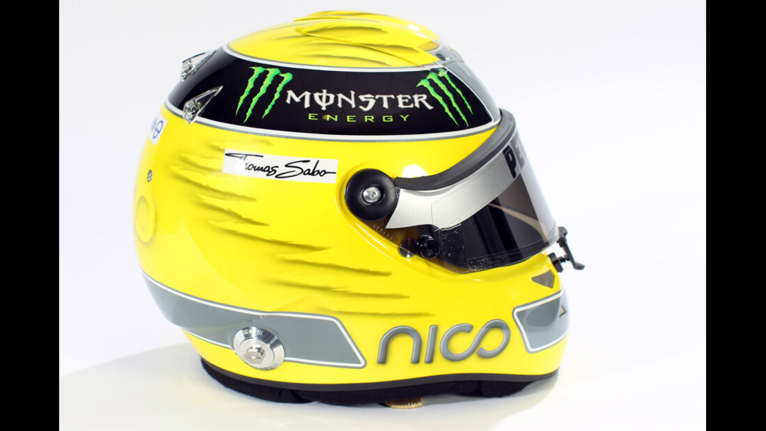 Nico Rosberg Helm 2012