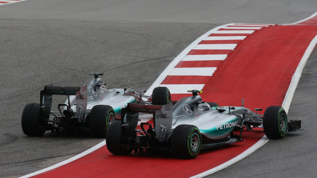 Nico Rosberg & Lewis Hamilton - GP USA 2015