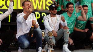 Nico Rosberg - Lewis Hamilton - Mercedes - Formel 1 - GP Russland - 1. Mai 2016