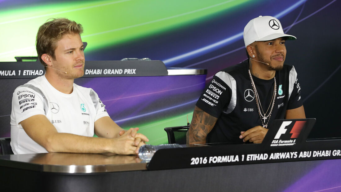 Nico Rosberg - Lewis Hamilton - Mercedes - GP Abu Dhabi 2016 - F1
