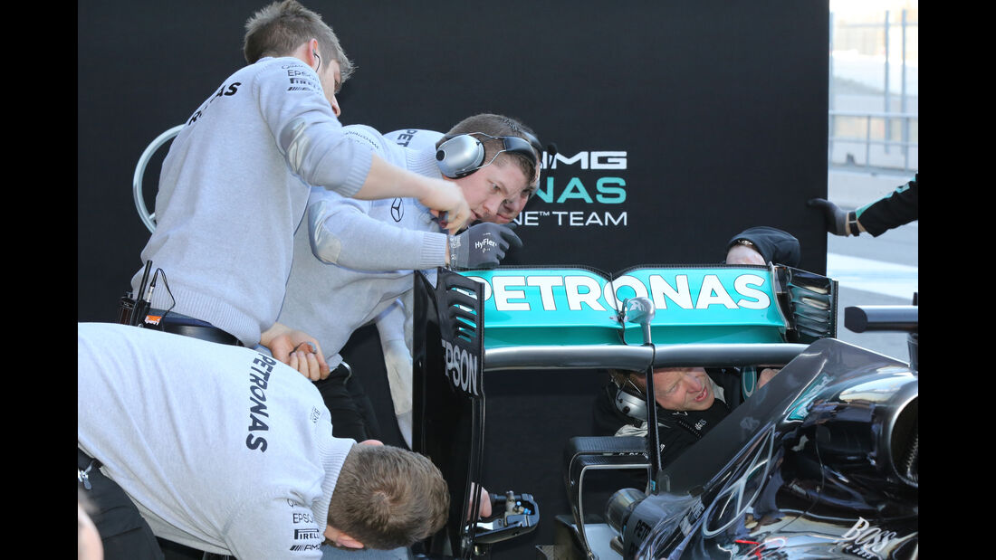 Nico Rosberg - Mercedes - Barcelona - Formel 1-Test - 1. März - 2016
