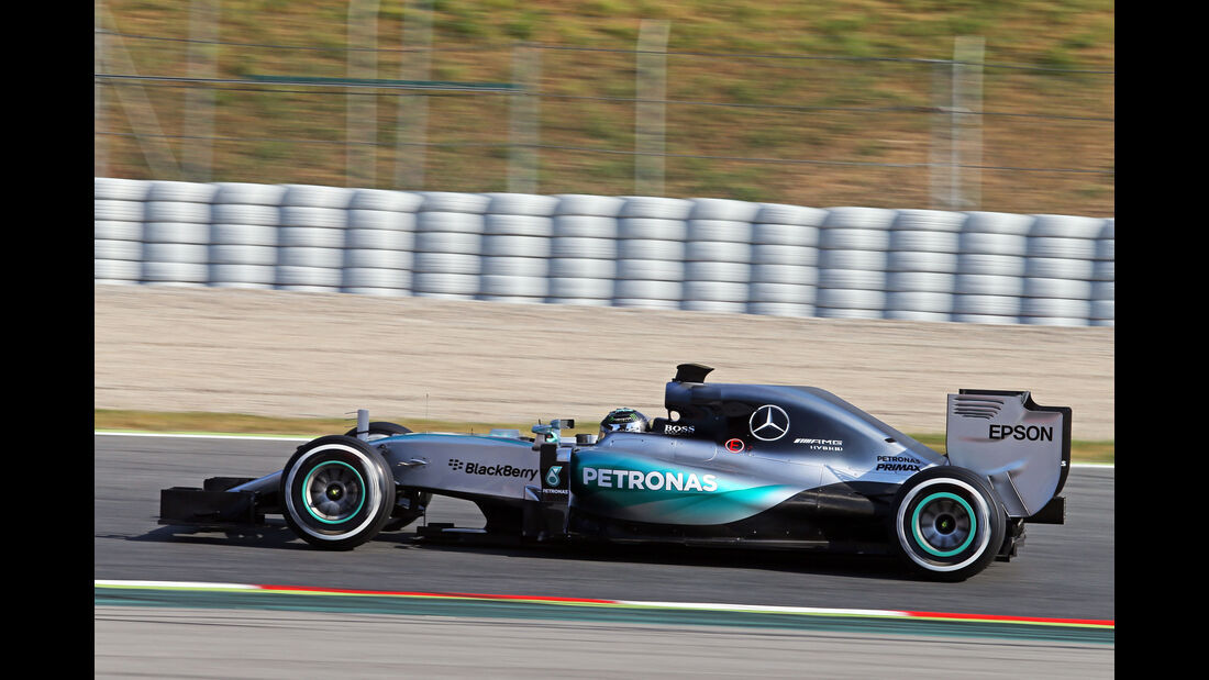 Nico Rosberg - Mercedes - Barcelona-Test - 12. Mai 2015 