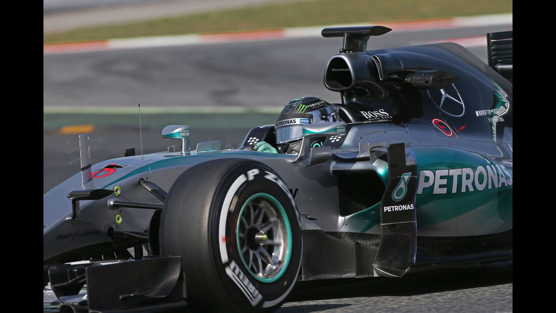 Nico Rosberg - Mercedes - Barcelona-Test - 12. Mai 2015 