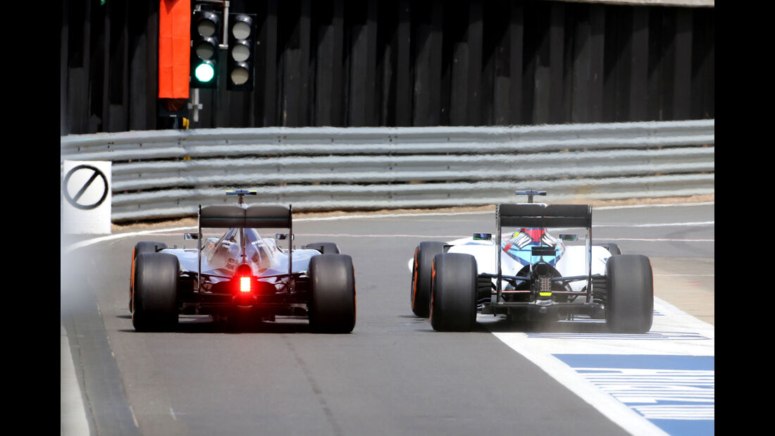 Nico Rosberg - Mercedes - Felipe Massa - Williams - GP England - Silverstone - Rennen - Sonntag - 5.7.2015