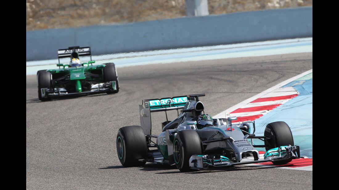 Nico Rosberg - Mercedes - Formel 1 - Bahrain - Test - 1. März 2014