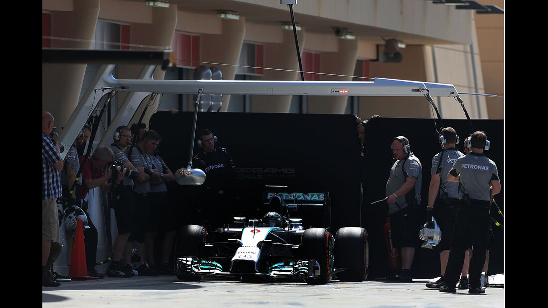 Nico Rosberg - Mercedes - Formel 1 - Bahrain - Test - 20. Februar 2014