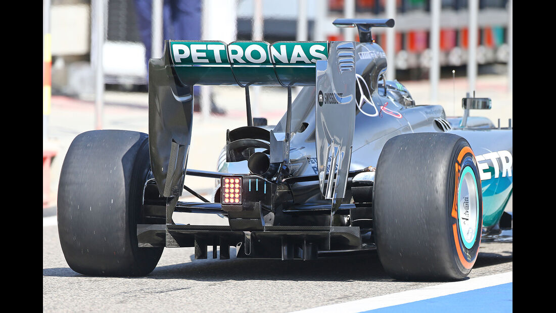 Nico Rosberg - Mercedes - Formel 1 - Bahrain - Test - 29. Februar 2014