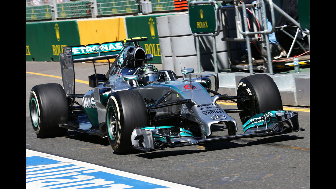 Nico Rosberg - Mercedes - Formel 1 - GP Australien - 14. März 2014