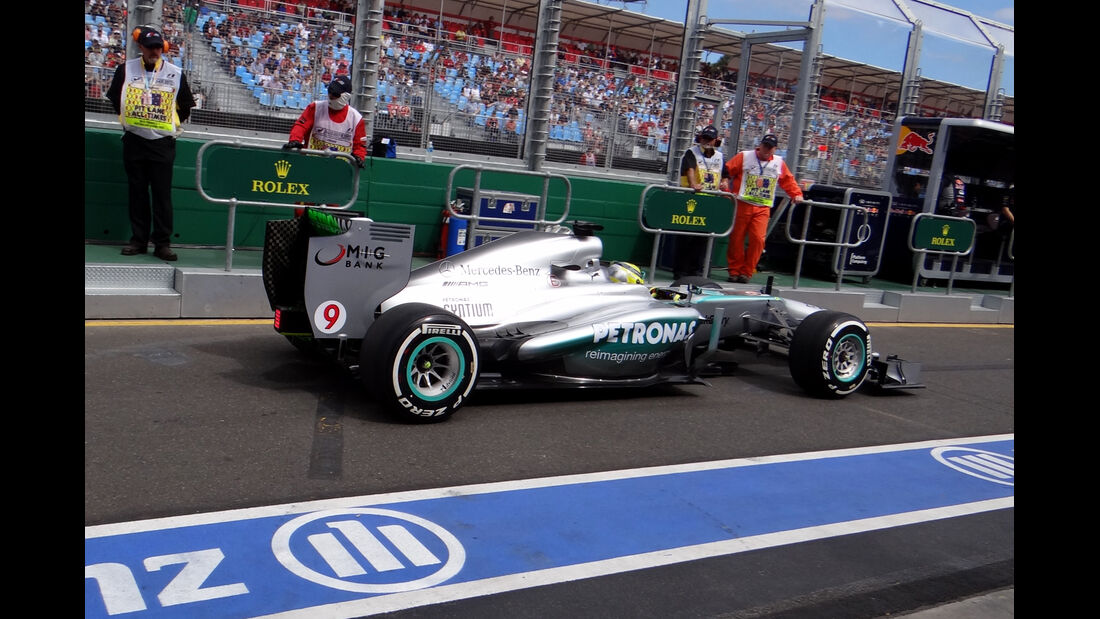 Nico Rosberg - Mercedes - Formel 1 - GP Australien - 15. März 2013