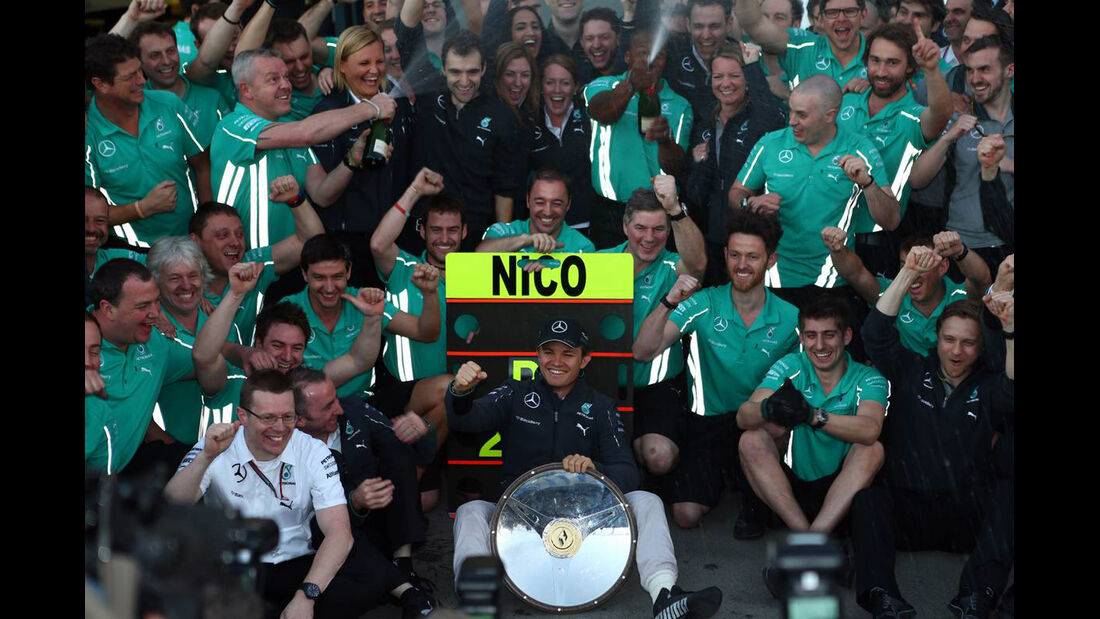 Nico Rosberg - Mercedes - Formel 1 - GP Australien - 16. März 2014