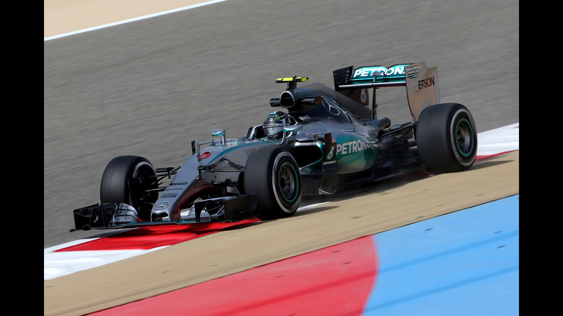 Nico Rosberg - Mercedes - Formel 1 - GP Bahrain - 17. April 2015