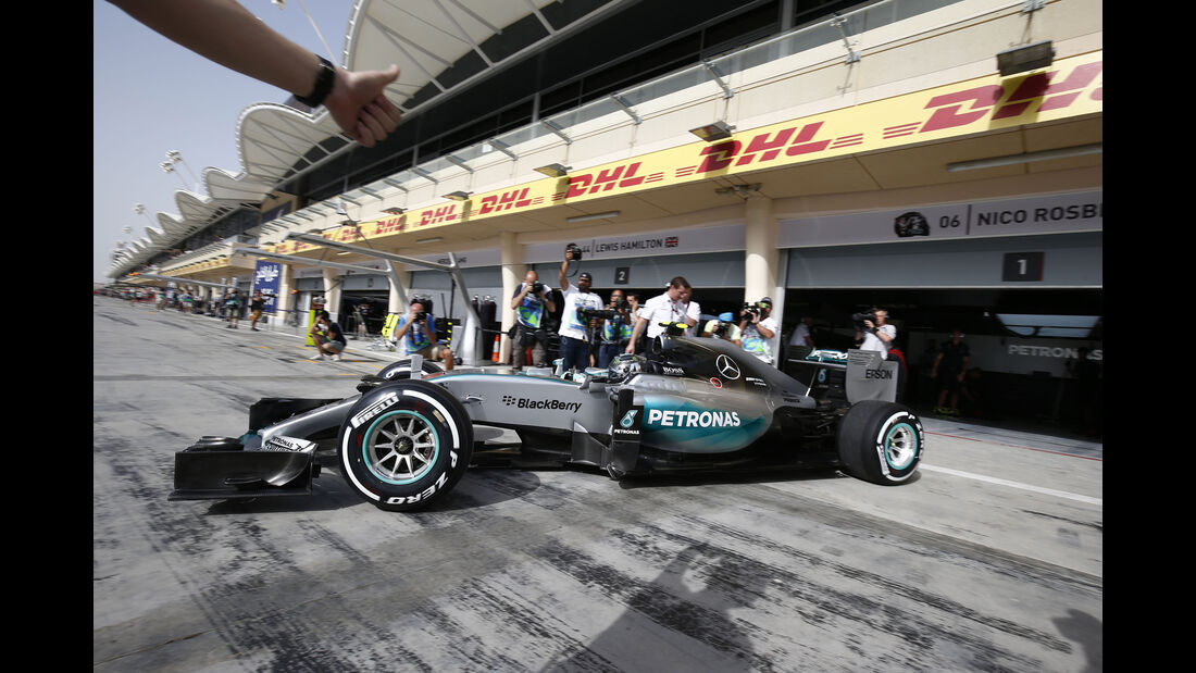 Nico Rosberg - Mercedes - Formel 1 - GP Bahrain - 18. April 2015