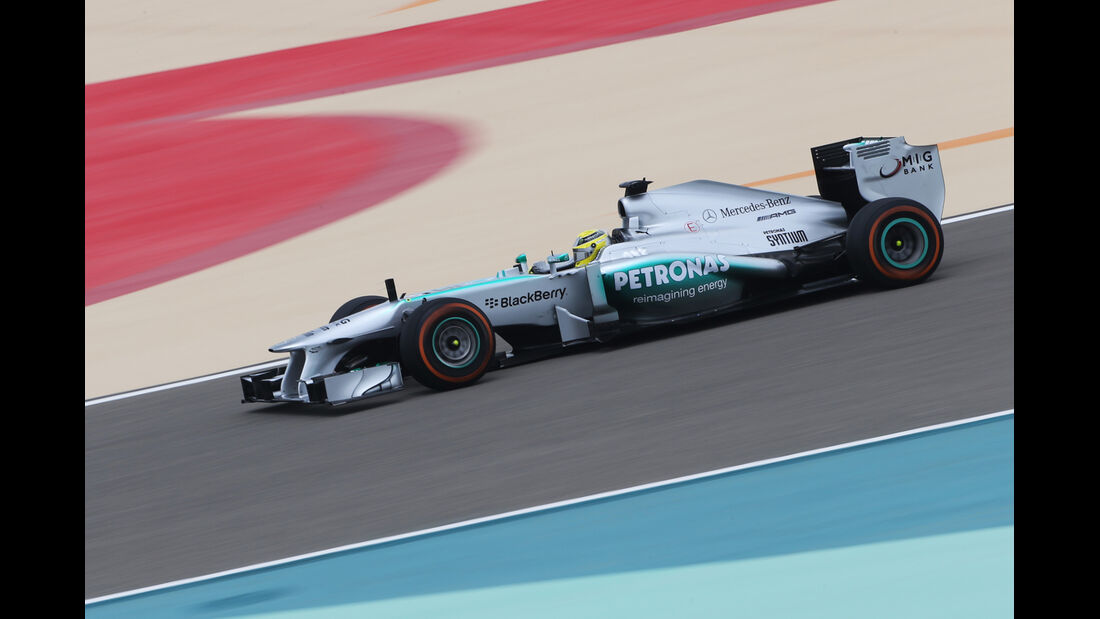 Nico Rosberg - Mercedes - Formel 1 - GP Bahrain - 19. April 2013