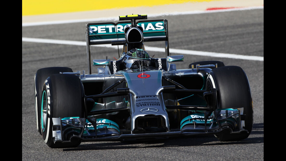 Nico Rosberg - Mercedes - Formel 1 - GP Bahrain - Sakhir - 5. April 2014