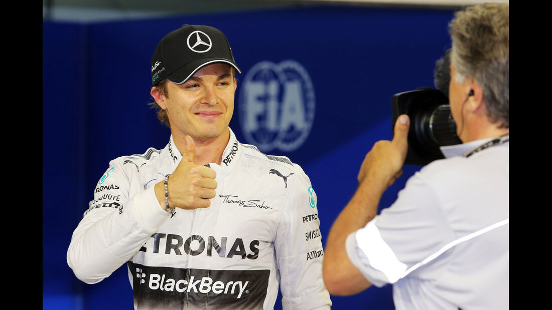 Nico Rosberg - Mercedes - Formel 1 - GP Bahrain - Sakhir - 5. April 2014