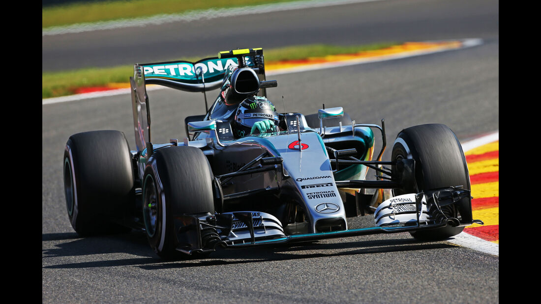 Nico Rosberg - Mercedes - Formel 1 - GP Belgien - Spa-Francorchamps - 21. August 2015