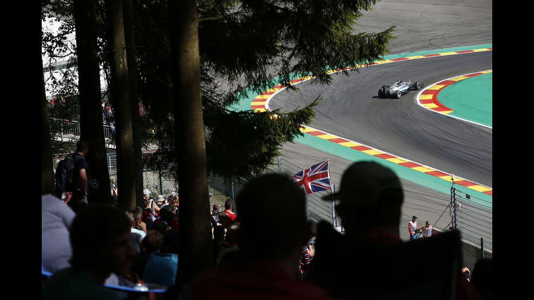 Nico Rosberg - Mercedes - Formel 1 - GP Belgien - Spa-Francorchamps - 22. August 2015