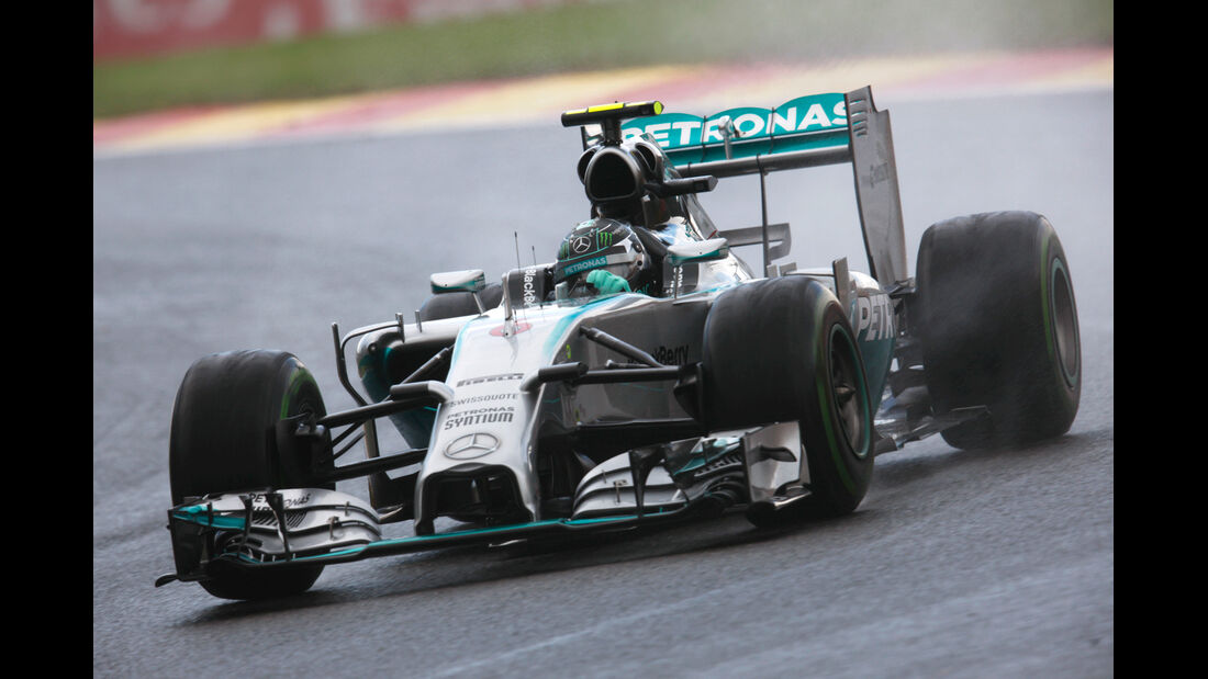 Nico Rosberg - Mercedes - Formel 1 - GP Belgien - Spa-Francorchamps - 23. November 2014