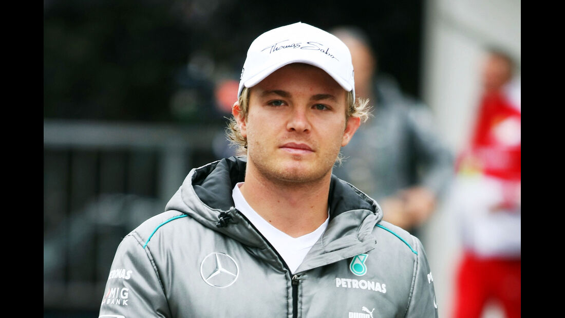 Nico Rosberg - Mercedes - Formel 1 - GP Belgien - Spa-Francorchamps - 24. August 