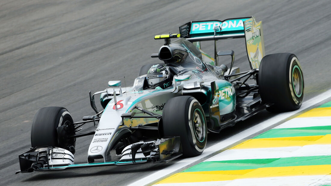 Nico Rosberg - Mercedes - Formel 1 - GP Brasilien- 13. November 2015