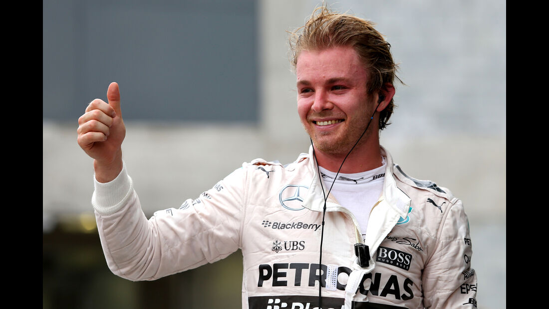 Nico Rosberg - Mercedes  - Formel 1 - GP Brasilien- 15. November 2015