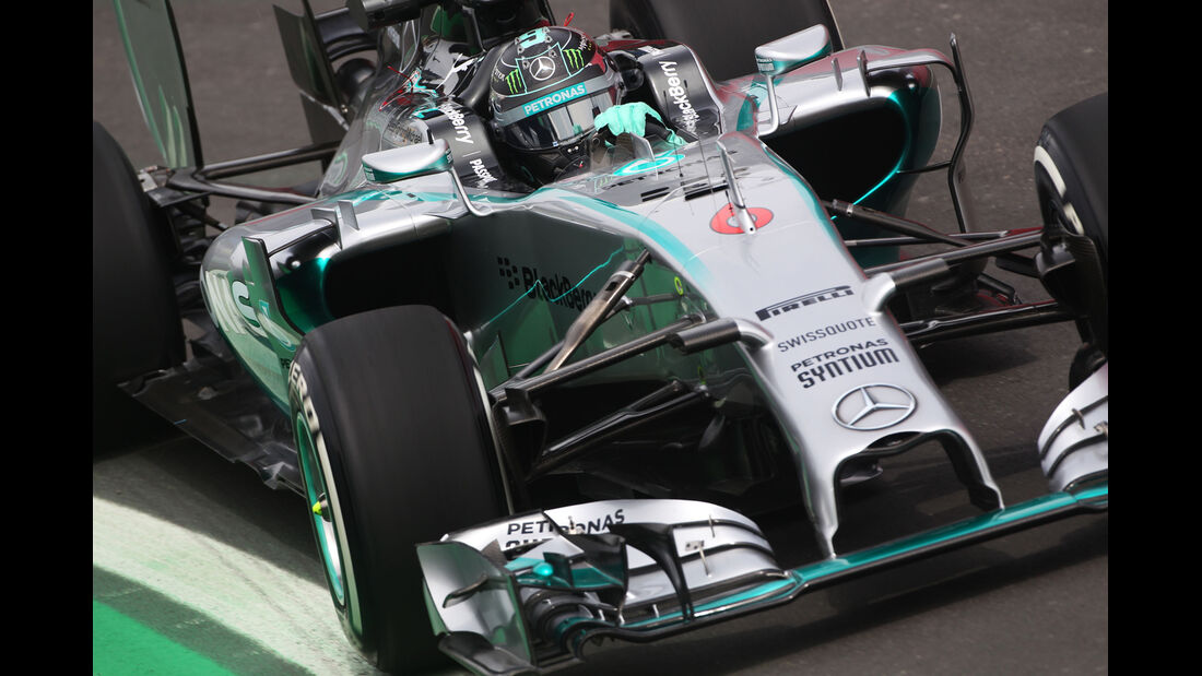 Nico Rosberg - Mercedes - Formel 1 - GP Brasilien - Sao Paulo - 7. November 2014