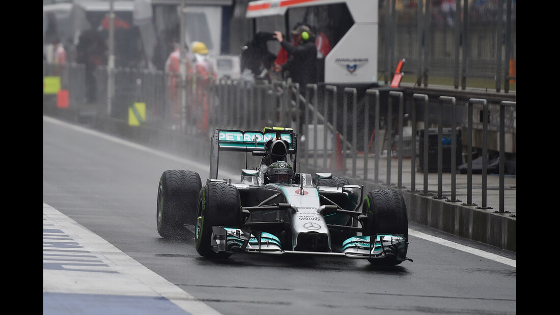 Nico Rosberg - Mercedes - Formel 1 - GP China - Shanghai - 19. April 2014