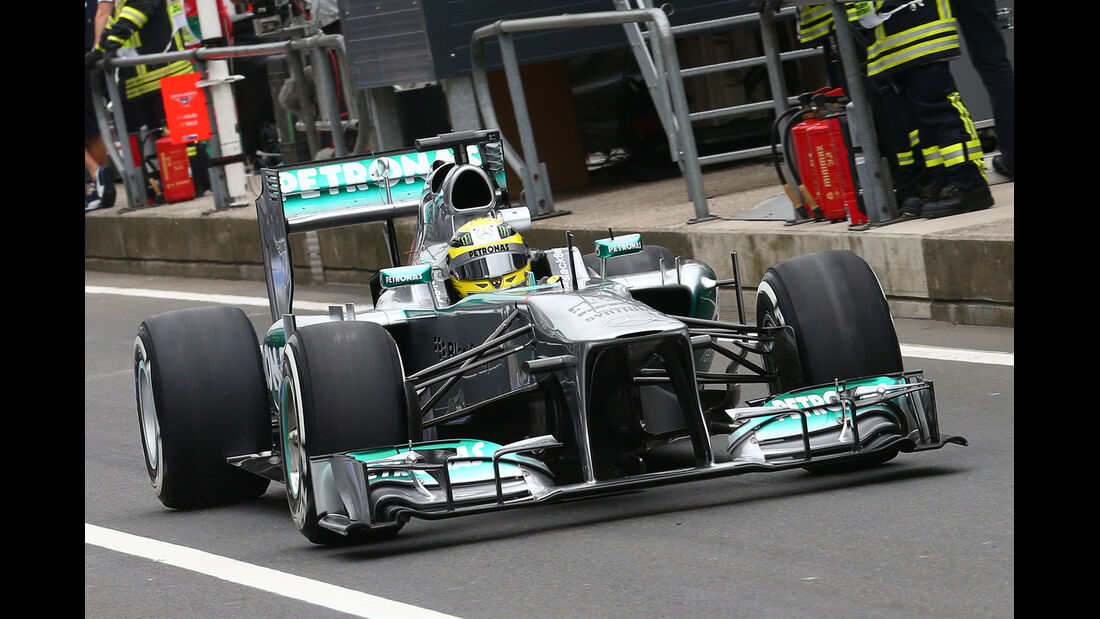 Nico Rosberg - Mercedes - Formel 1 - GP Deuschland - 5. Juli 2013