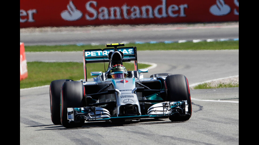 Nico Rosberg - Mercedes - Formel 1 - GP Deutschland - Hockenheim - 19. Juli 2014