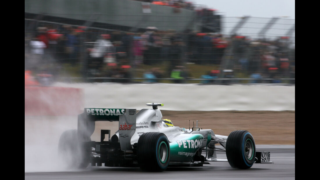 Nico Rosberg - Mercedes - Formel 1 - GP England - Silverstone - 7. Juli 2012