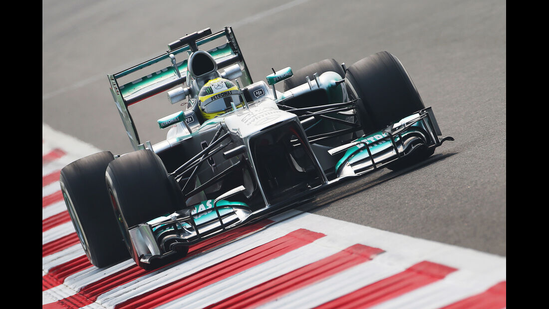 Nico Rosberg - Mercedes - Formel 1 - GP Indien - 25. Oktober 2013