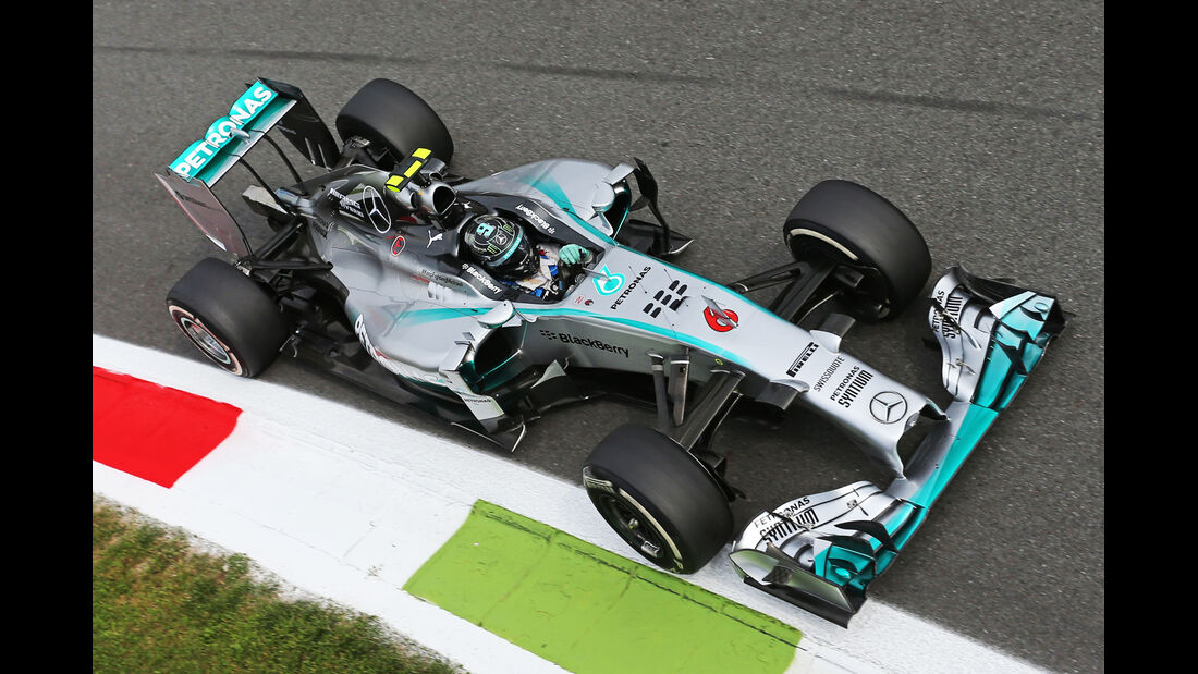 Nico Rosberg - Mercedes - Formel 1 - GP Italien - 5. September 2014