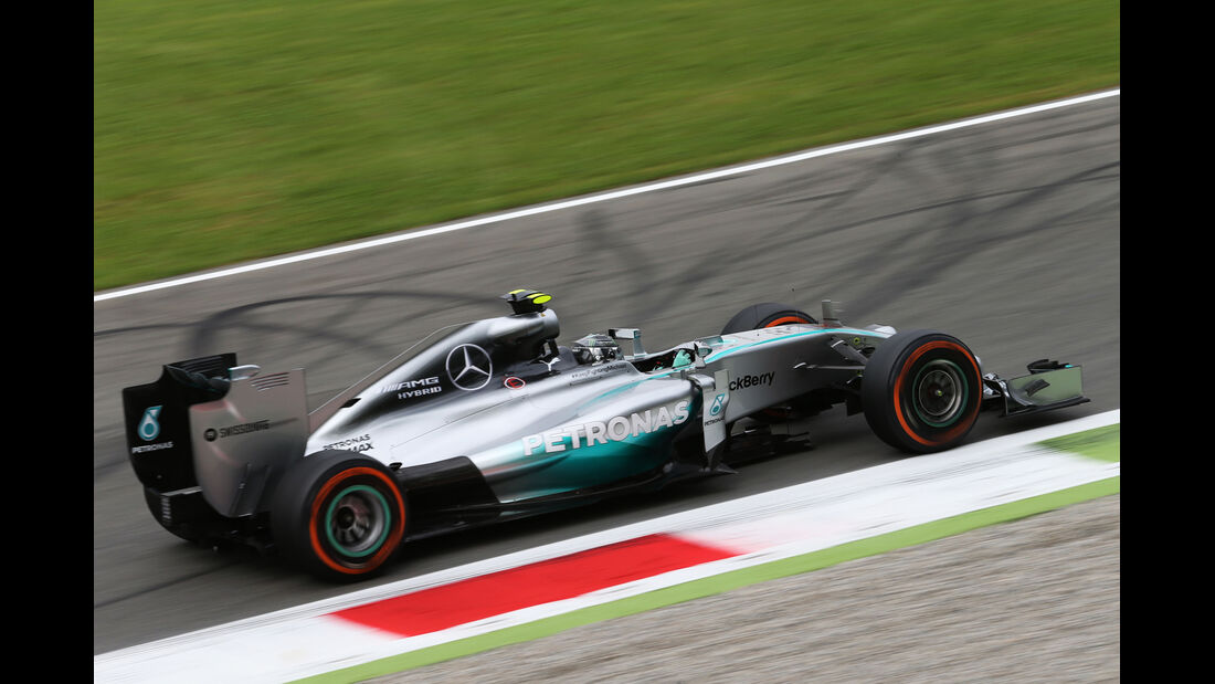 Nico Rosberg - Mercedes - Formel 1 - GP Italien - 5. September 2014