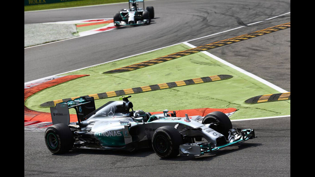 Nico Rosberg - Mercedes  - Formel 1 - GP Italien - 7. September 2014