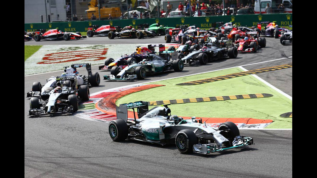 Nico Rosberg - Mercedes  - Formel 1 - GP Italien - 7. September 2014