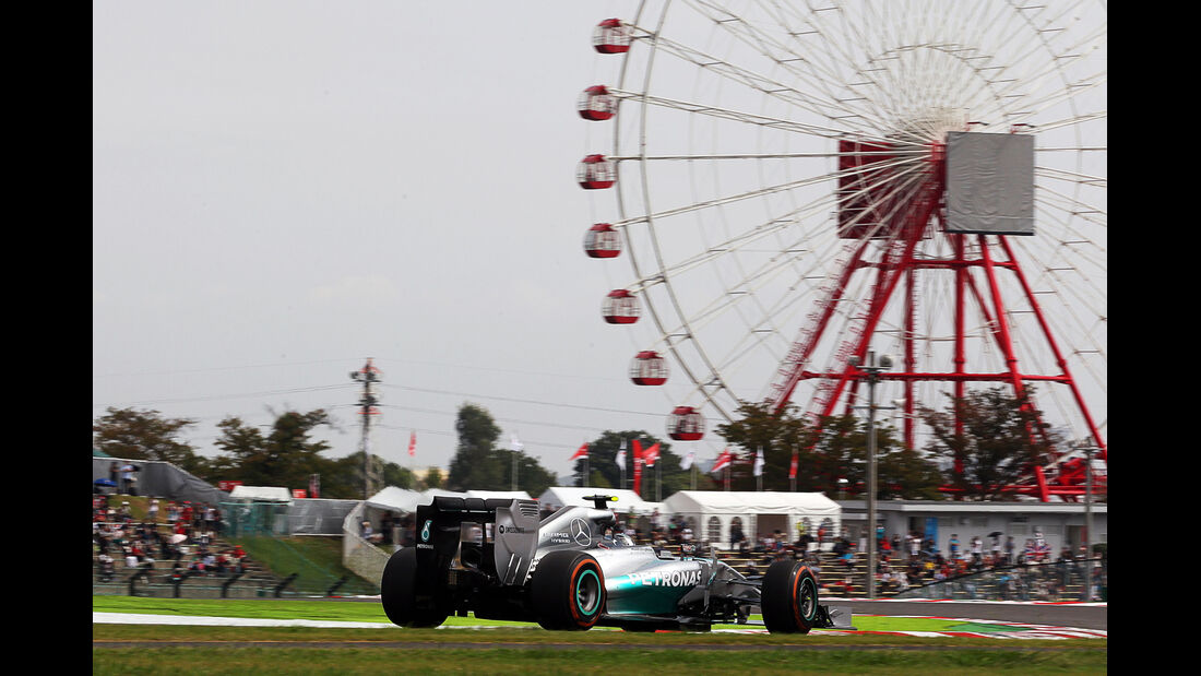 Nico Rosberg - Mercedes - Formel 1 - GP Japan - 3. Oktober 2014