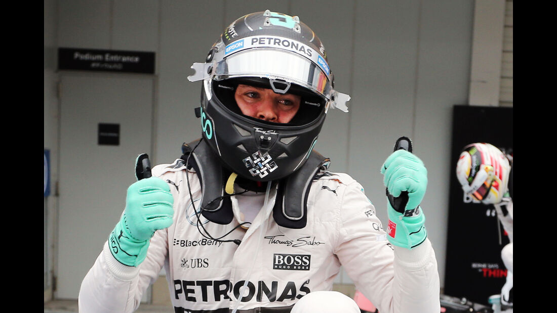 Nico Rosberg - Mercedes - Formel 1 - GP Japan - Suzuka - 26. September 2015