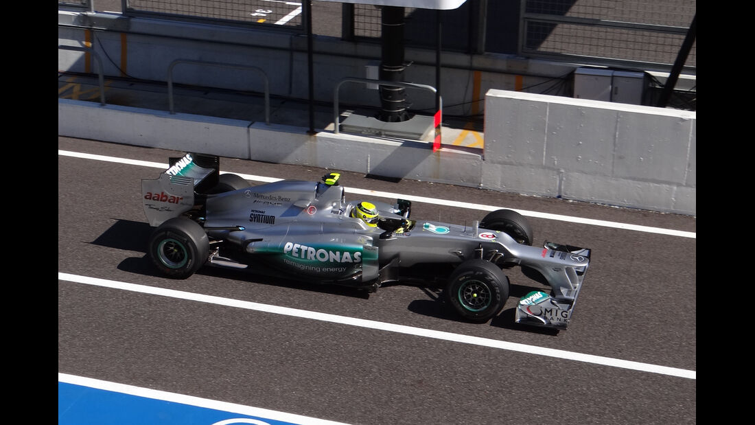 Nico Rosberg - Mercedes - Formel 1 - GP Japan - Suzuka - 5. Oktober 2012