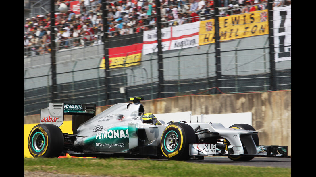 Nico Rosberg - Mercedes - Formel 1 - GP Japan - Suzuka - 6. Oktober 2012