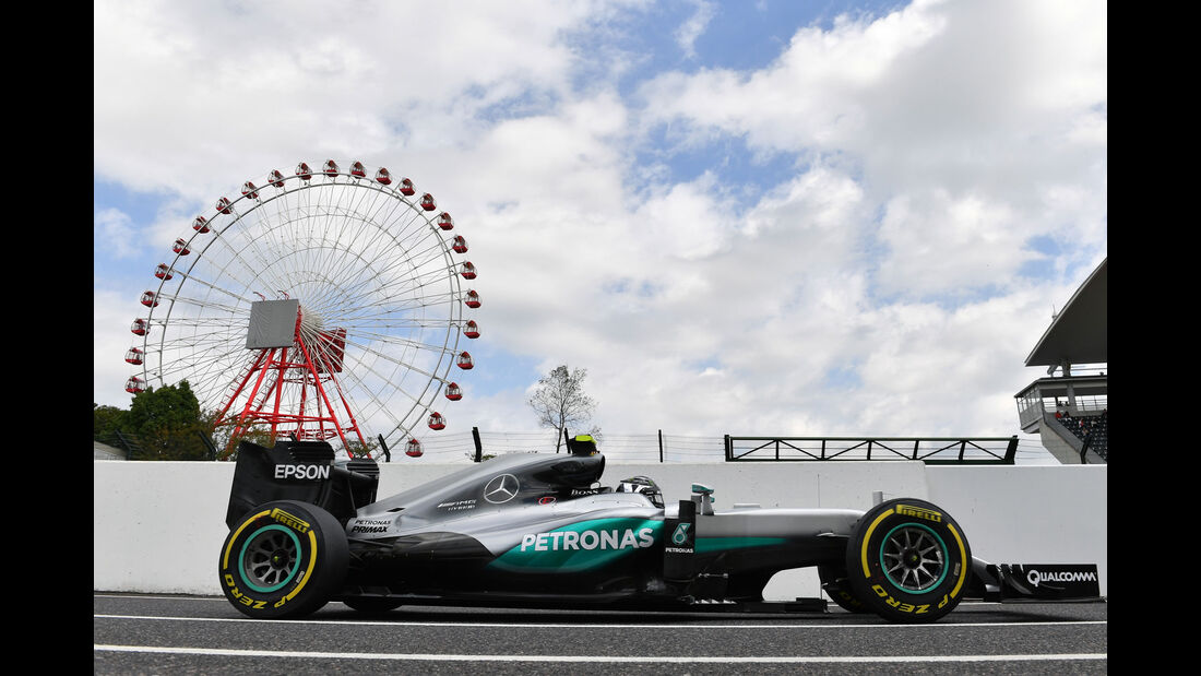 Nico Rosberg - Mercedes - Formel 1 - GP Japan - Suzuka - Freitag - 7.10.2016