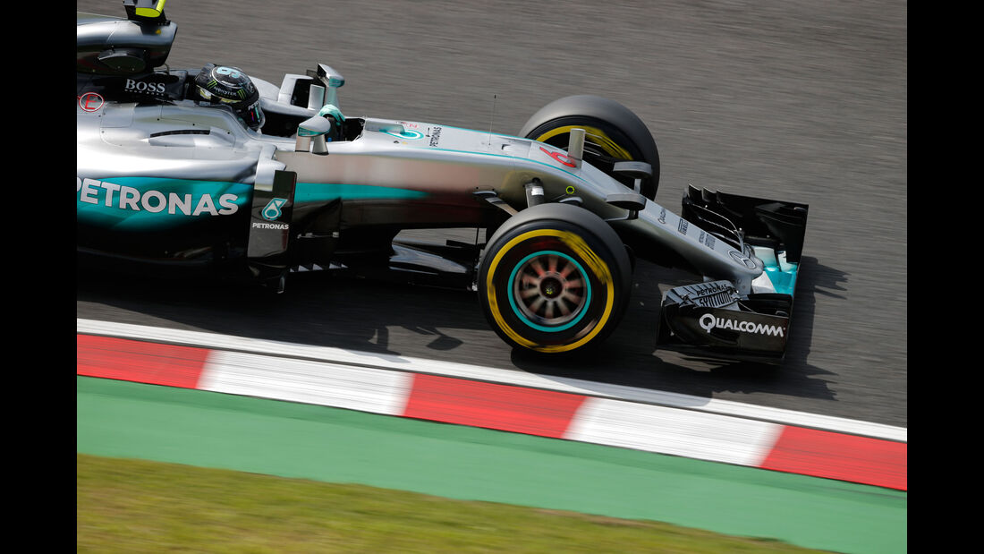 Nico Rosberg - Mercedes - Formel 1 - GP Japan - Suzuka - Freitag - 7.10.2016