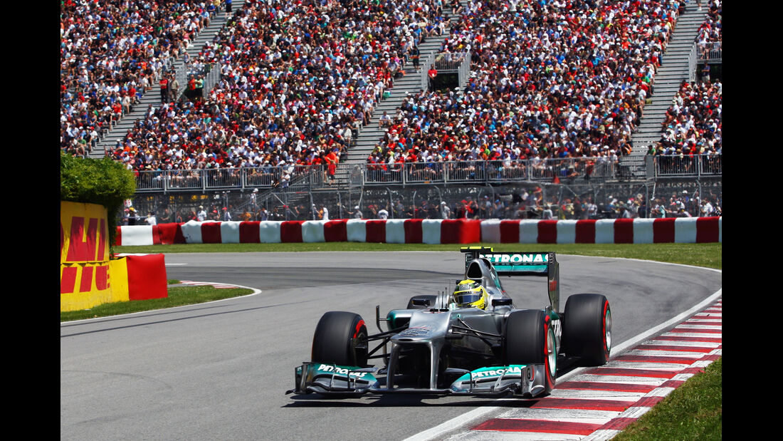 Nico Rosberg - Mercedes - Formel 1 - GP Kanada - 10. Juni 2012