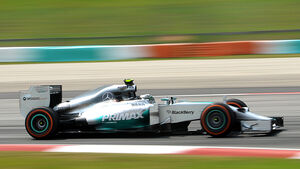 Nico Rosberg - Mercedes - Formel 1 - GP Malaysia - Sepang - 28. März 2014