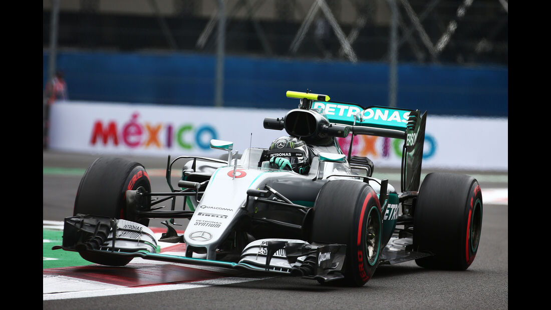 Nico Rosberg - Mercedes - Formel 1 - GP Mexiko - 28. Oktober 2016