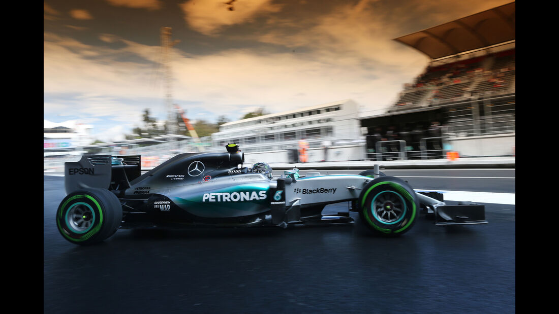 Nico Rosberg - Mercedes - Formel 1 - GP Mexiko - 30. Oktober 2015