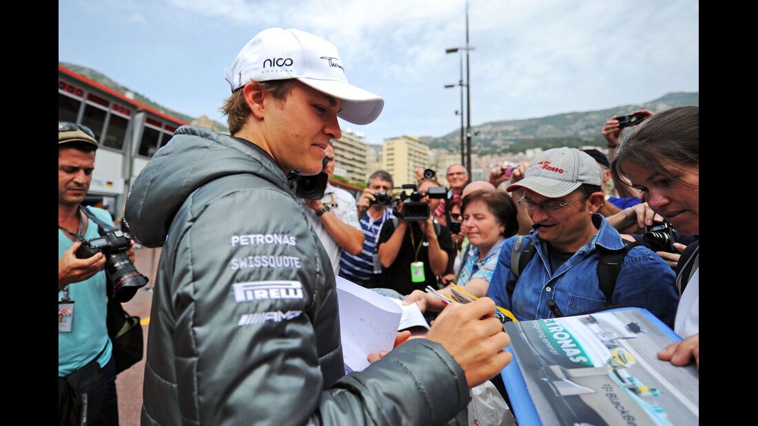 Nico Rosberg - Mercedes - Formel 1 - GP Monaco - 21. Mai 2014